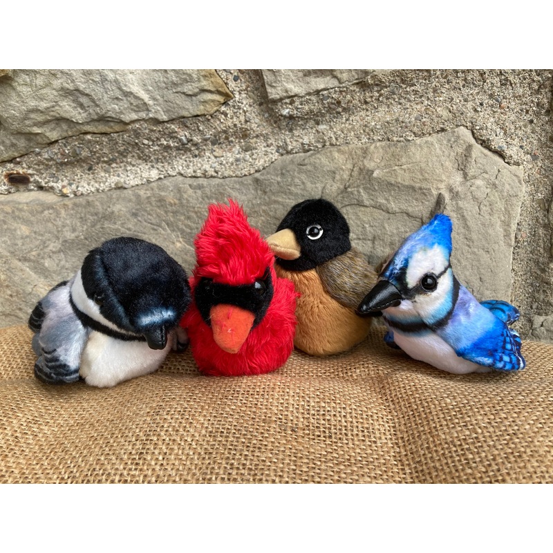 Soft Mini Puppet Set – BACKYARD BIRDS