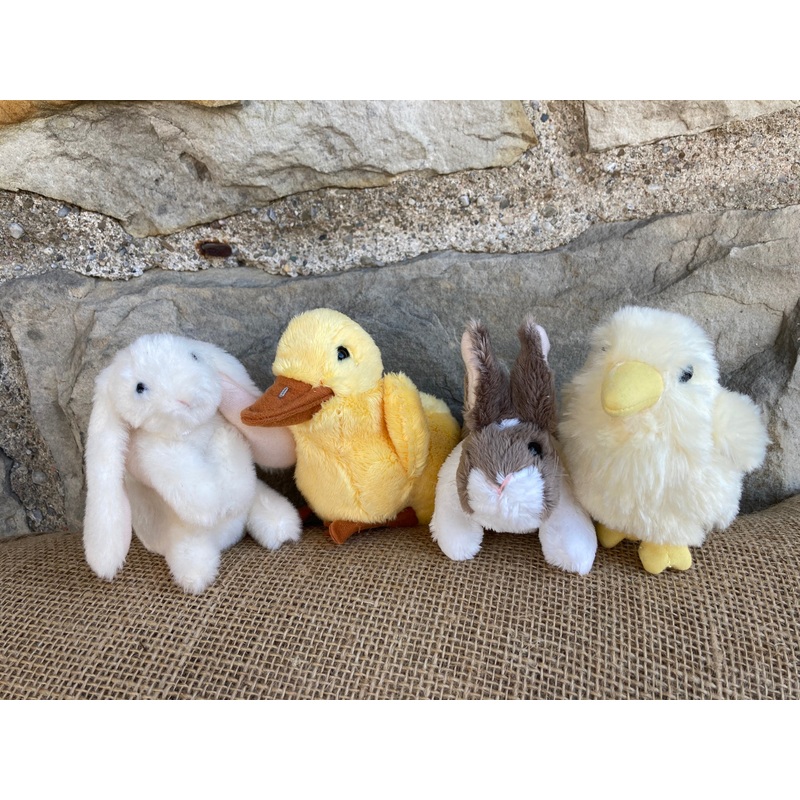 Soft Mini Puppet Set – SPRING BABY ANIMALS