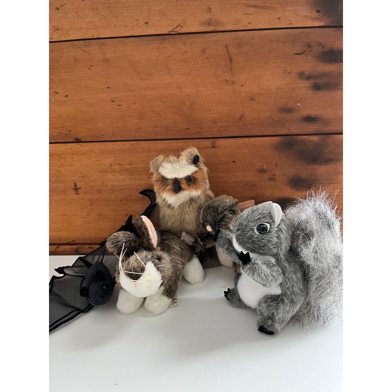 Soft Mini Puppet Set – WILD ANIMALS of the GATINEAU HILLS
