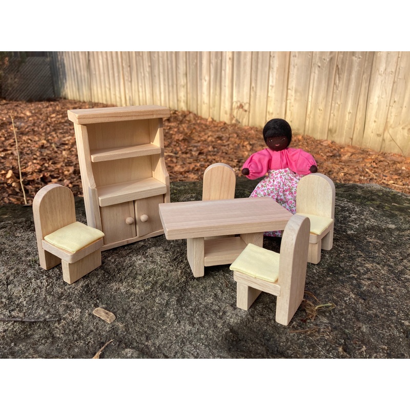Wooden Dollhouse Furniture – DINING ROOM