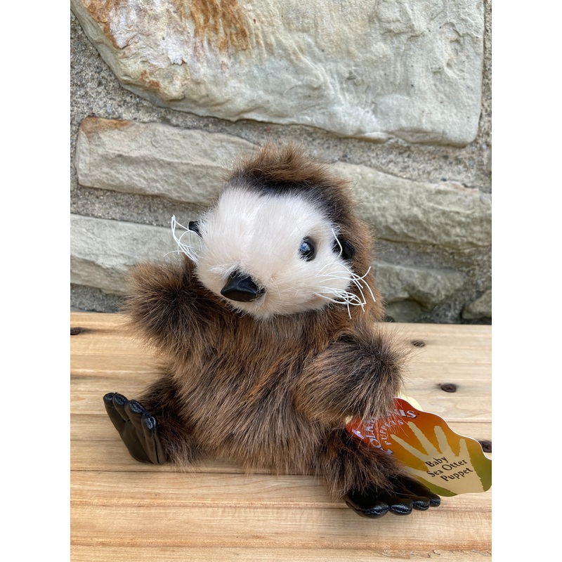Soft Puppet Toy – Baby SEA OTTER Hand Puppet
