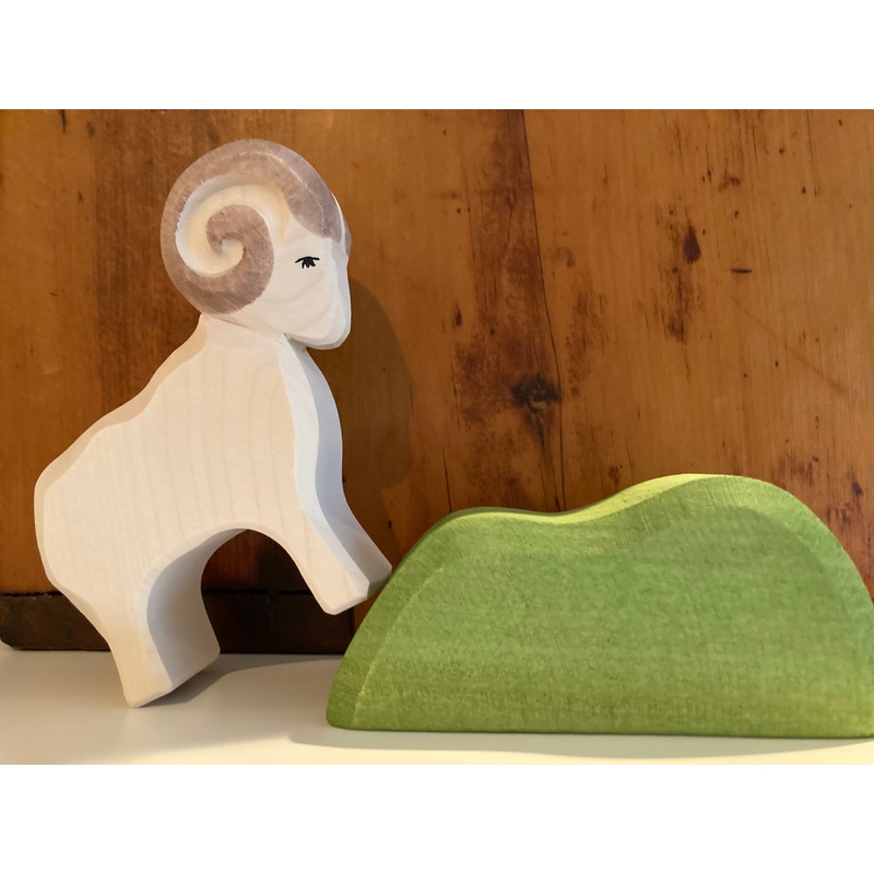 Wooden Dollhouse Play – SHEEP, WHITE RAM