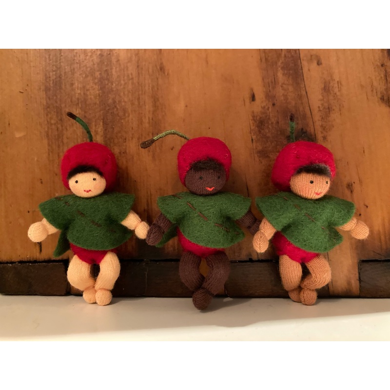 Flower Fairy Waldorf Doll – CHERRY BABY