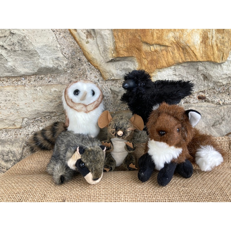 Soft Mini Puppet Set – WILD ANIMALS of PRINCE EDWARD ISLAND