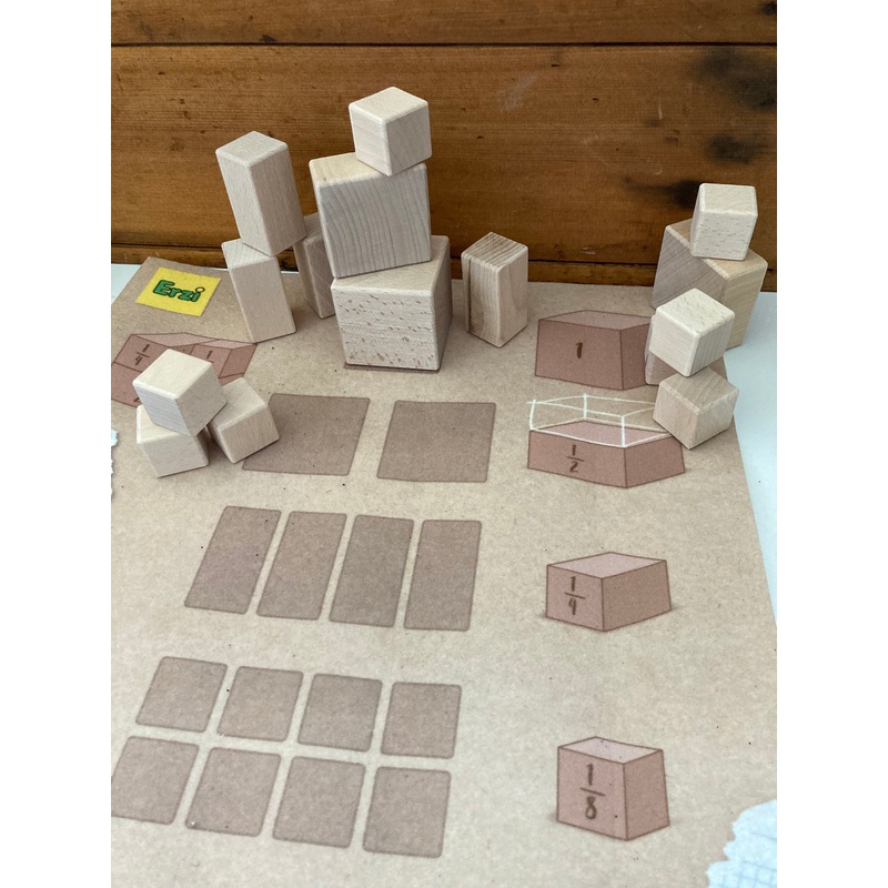 Educational Wooden Set – MATHEMATICAL FRACTIONS