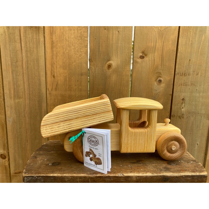 Wooden Toy – Debresk DUMPING LORRY, large