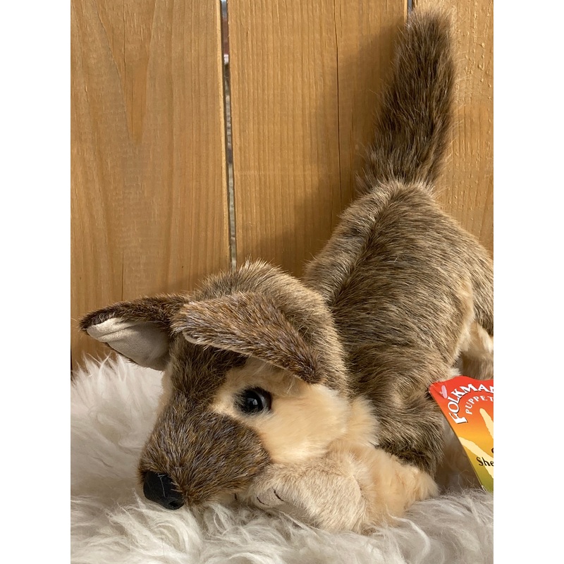 Soft Puppet Pet – GERMAN SHEPHERD PUPPY Hand Puppet
