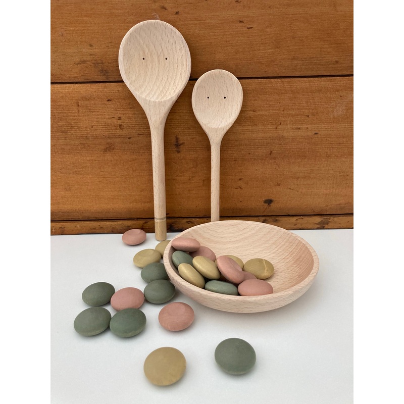 Wooden Toy by Grapat – YUMMY, 19 pieces!