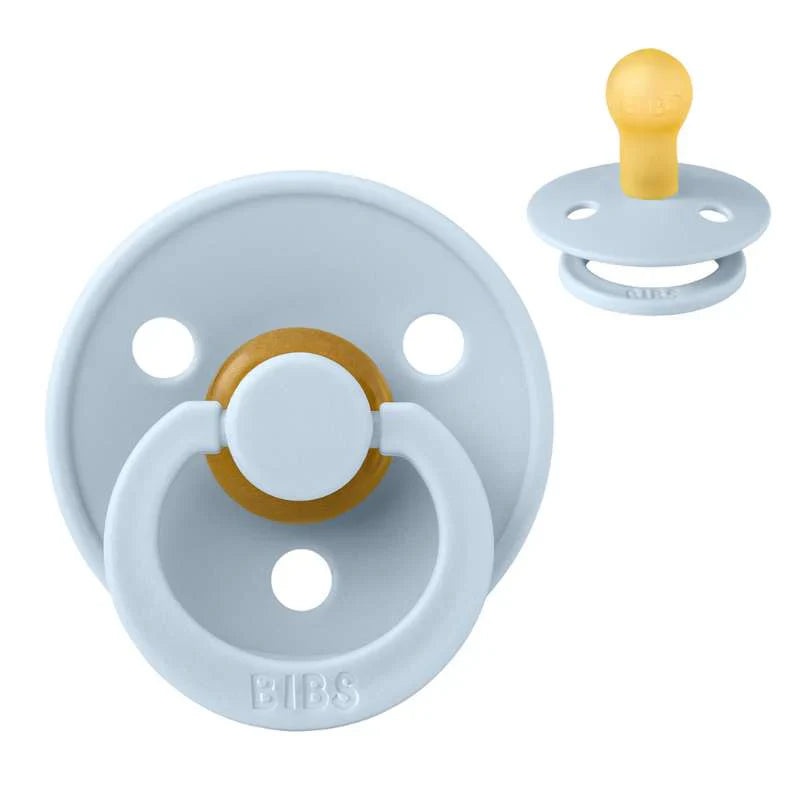 BIBS – Color Pacifier Natural Rubber | 0-6 months 1 pc