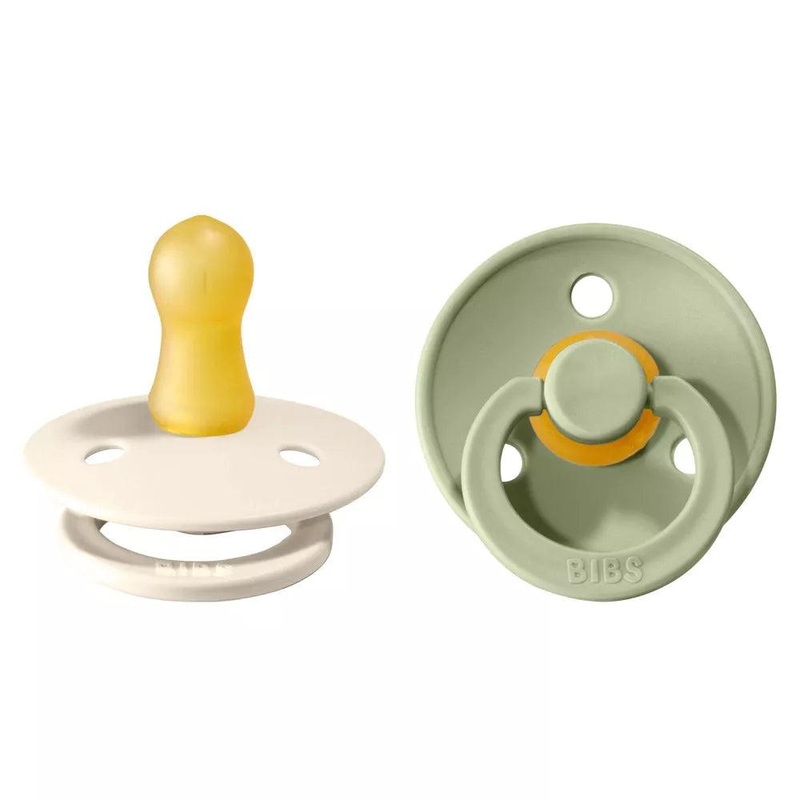 BIBS Color Sage & Ivory – Size 1 (Pack Of 2)