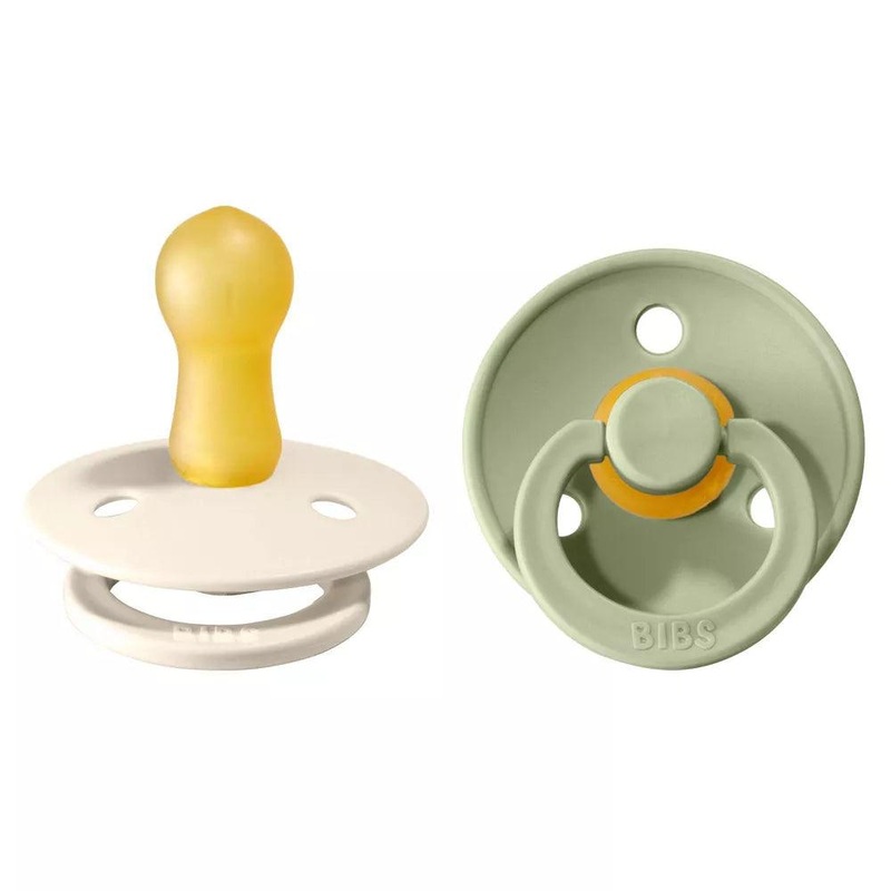 BIBS Color Sage & Ivory – Size 2 (Pack Of 2)