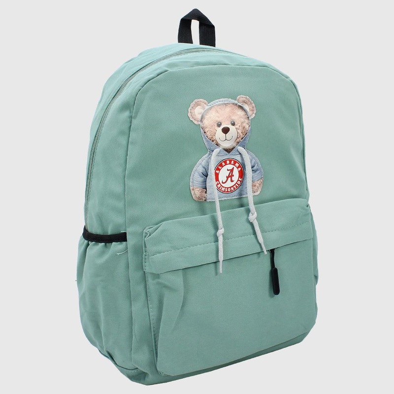Mint Teddy Bear Light Backpack