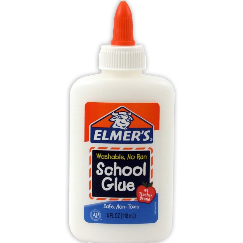Washable Liquid School Glue [Set of 3] Size: 1.25 H x 2.5 W x 5.75 D