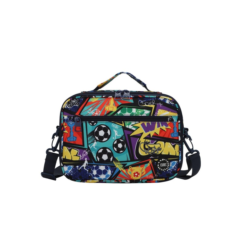 Cubs Crazy About The Game Cross Body Lunch Bag