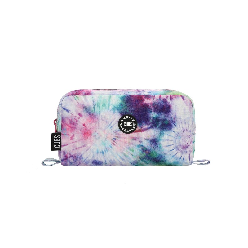 Cubs Lavender Tie Dye Pencil Case