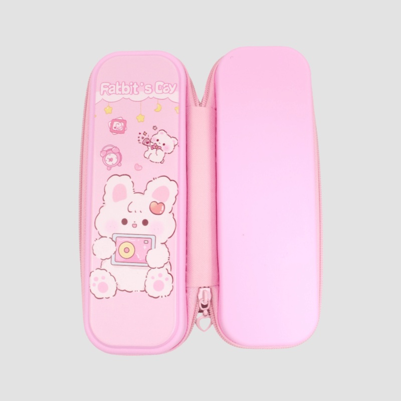 Rabbit’s Day Pink Pencil Case