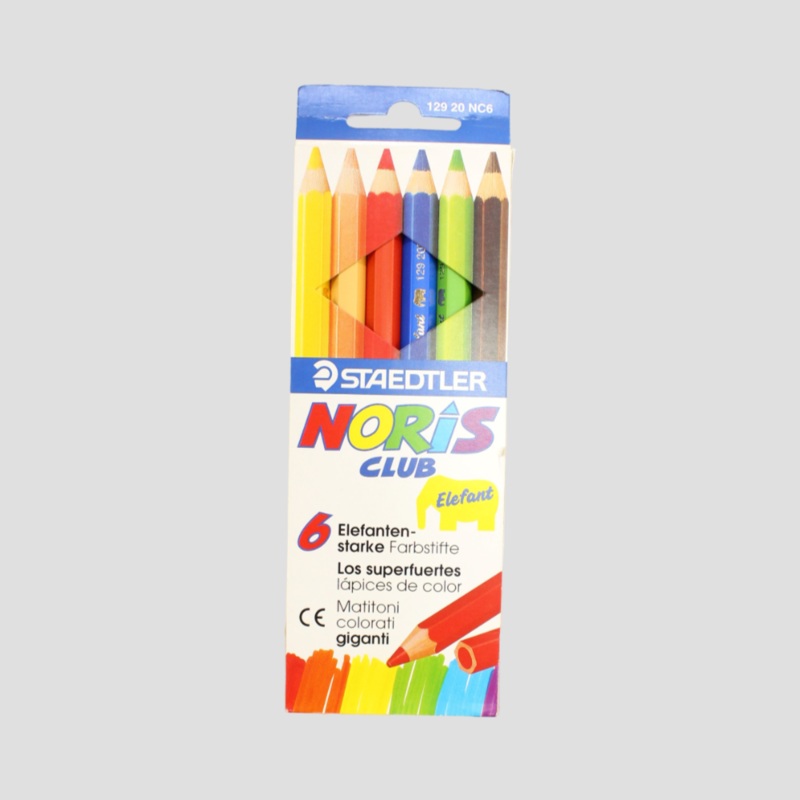 Staedtler Elephant Jumbo 6 Color Pencils