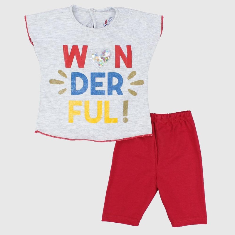 Wonderful Short-Sleeved Pajama