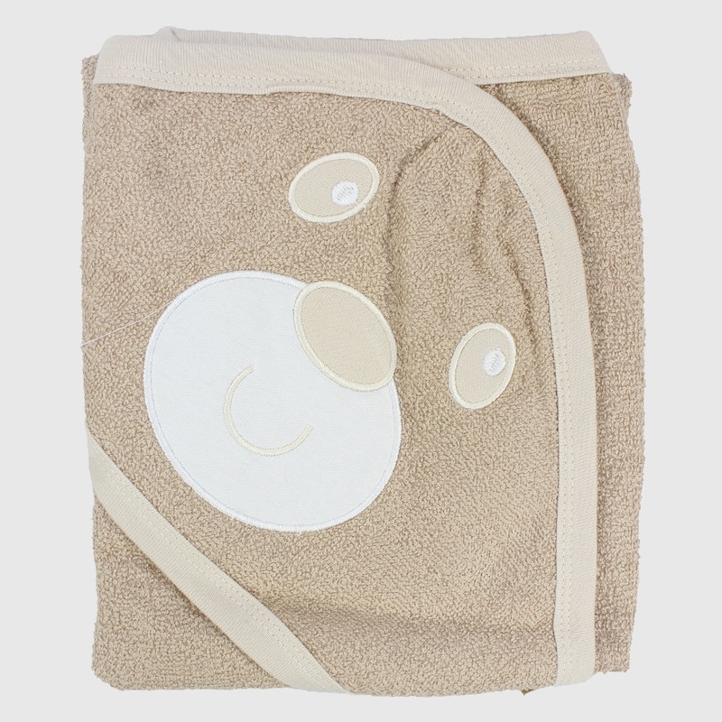 Bear Head Baby Hooded Towel