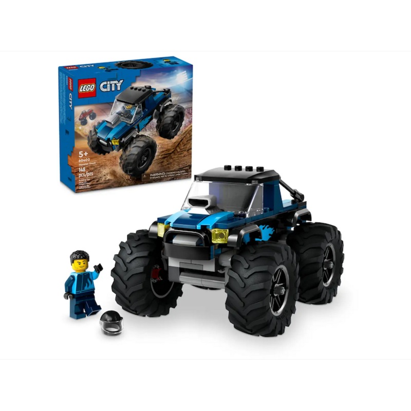 Blue Monster Truck