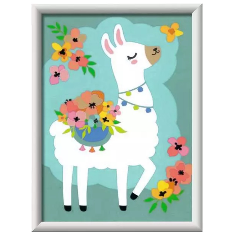 CreArt No Probllama Paint by Numbers Kit