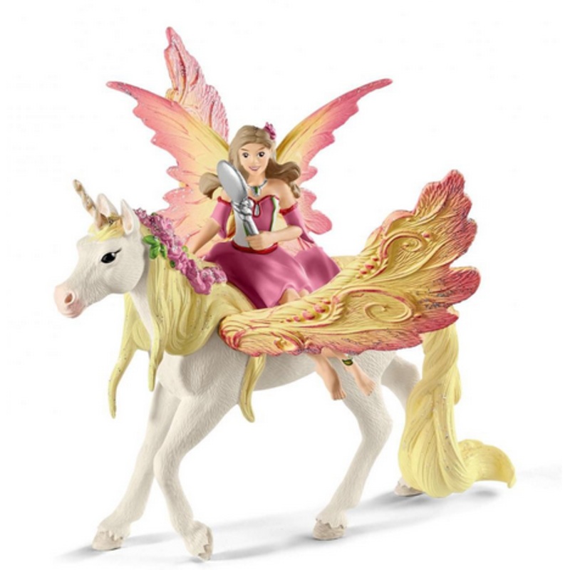 Fairy Feya with Pegasus Unicorn