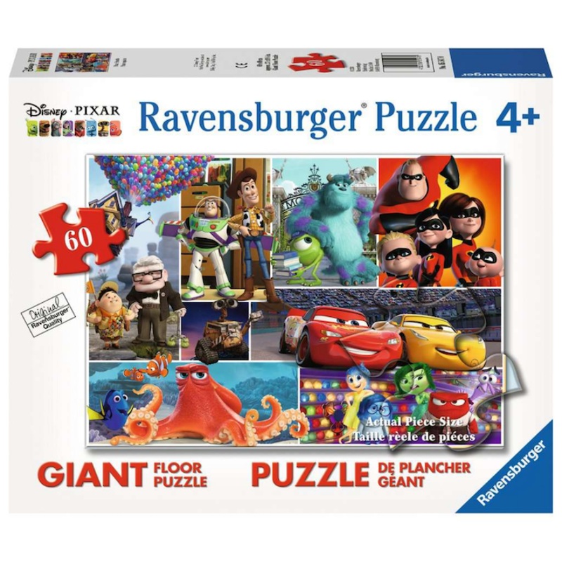 Pixar Friends 60 pc Floor Puzzle