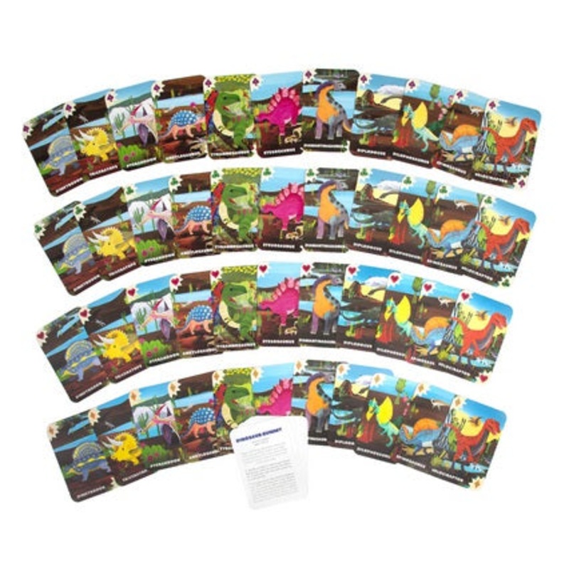 Dinosaur Rummy Card Game
