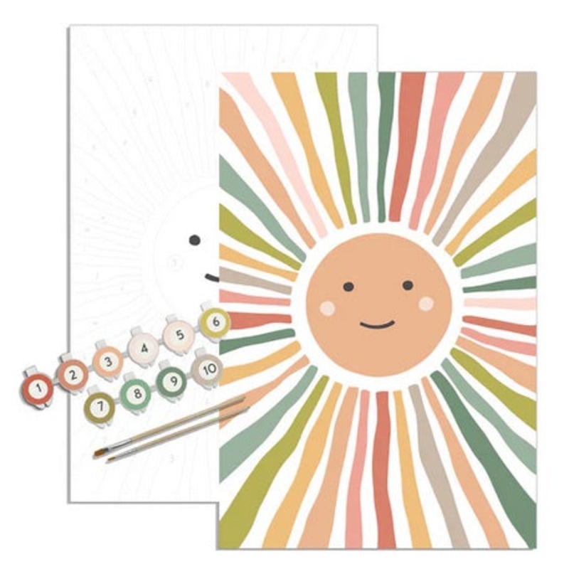 Petite Artisan Smiley Sunshine Paint by Number Kit