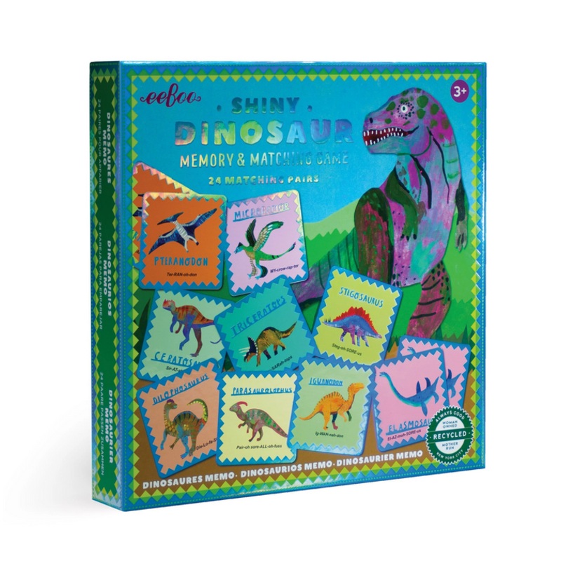 Shiny Dinosaur Memory & Matching Game