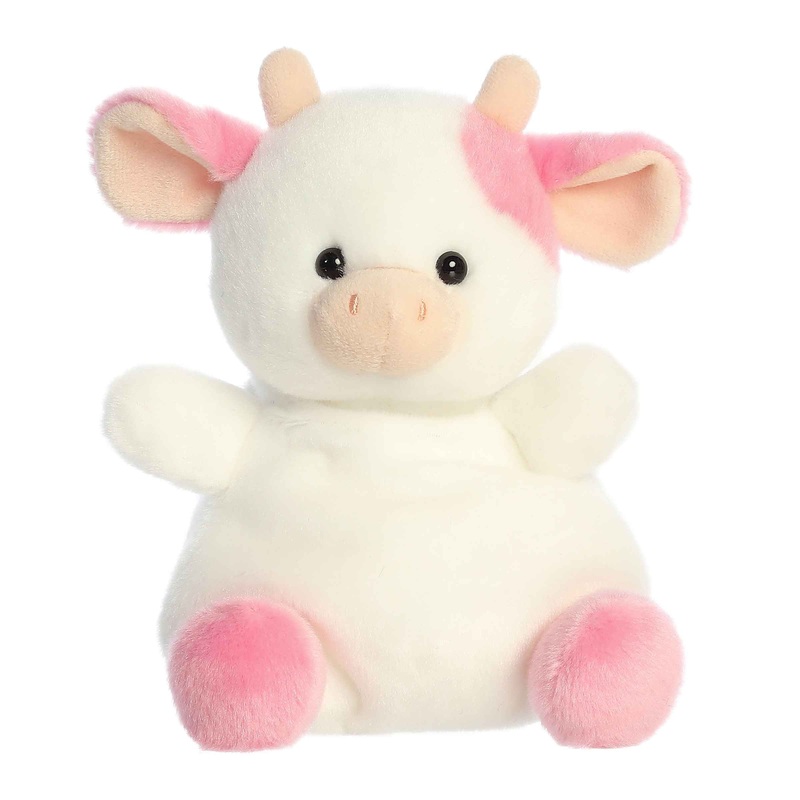 8 Party-Sized Belle Strawbery Cow Palm Pals