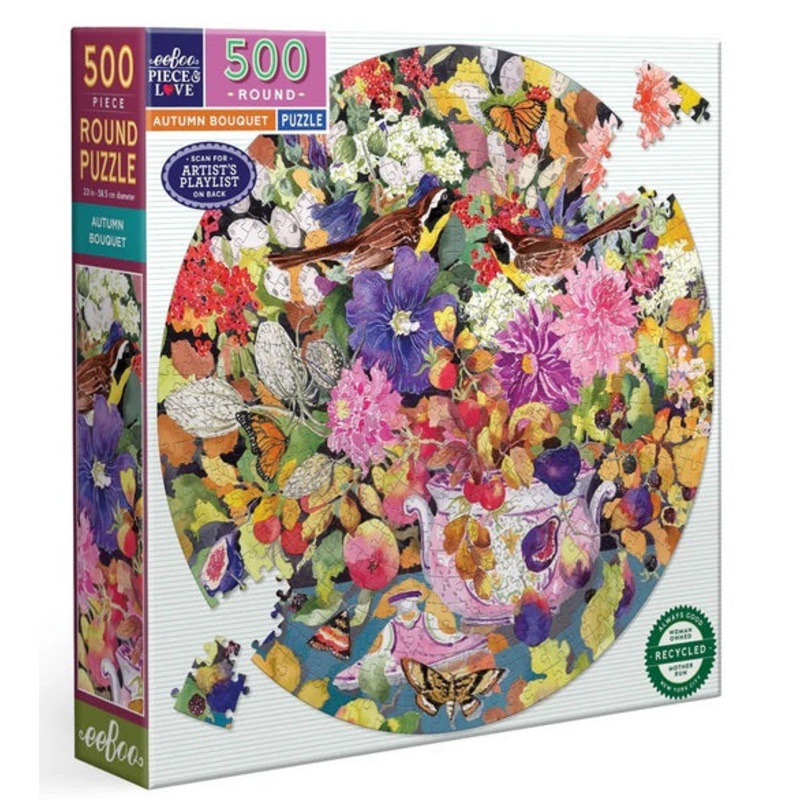 Autumn Bouquet 500 Pc Puzzle