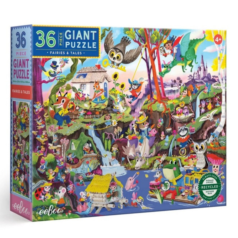 Fairies & Tales 36 Piece Giant Puzzle