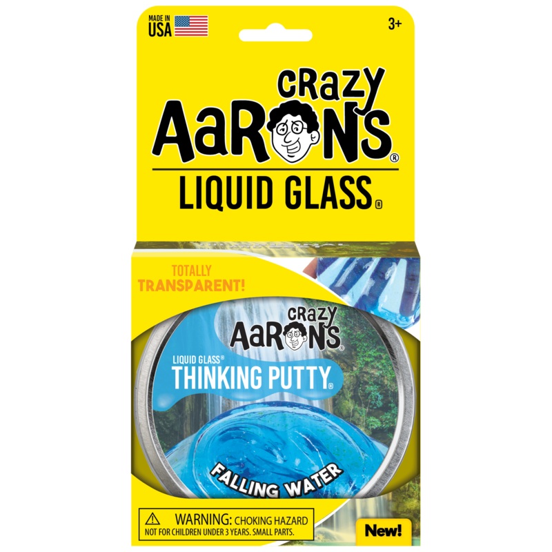Liquid Glass Falling Water Putty
