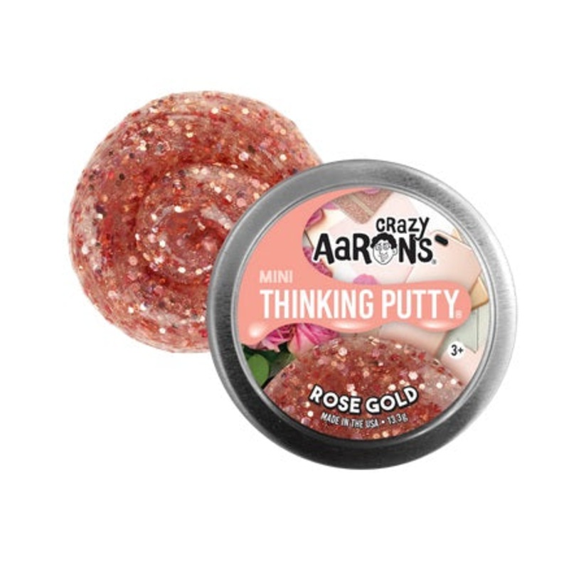 Rose Gold Mini Thinking Putty