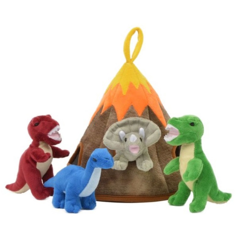 Dinosaur Volcano House Playset