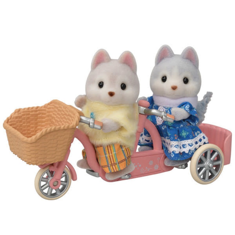 Husky Sister & Brother’s Tandem Cycling Set