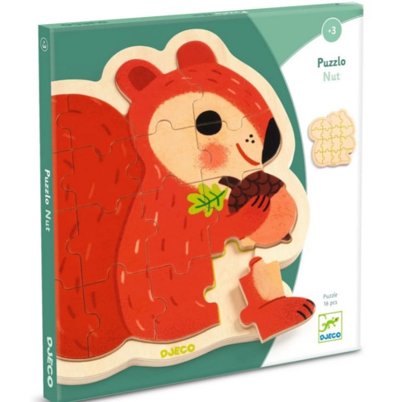 Puzzlo Nut Wooden Puzzle