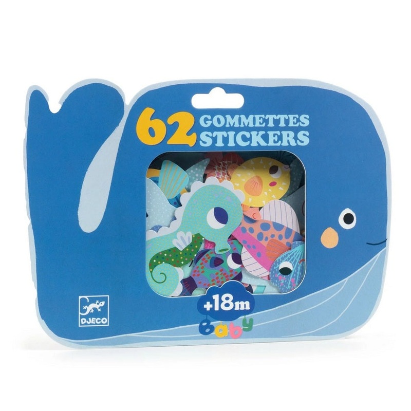 Sea Animals Baby Stickers