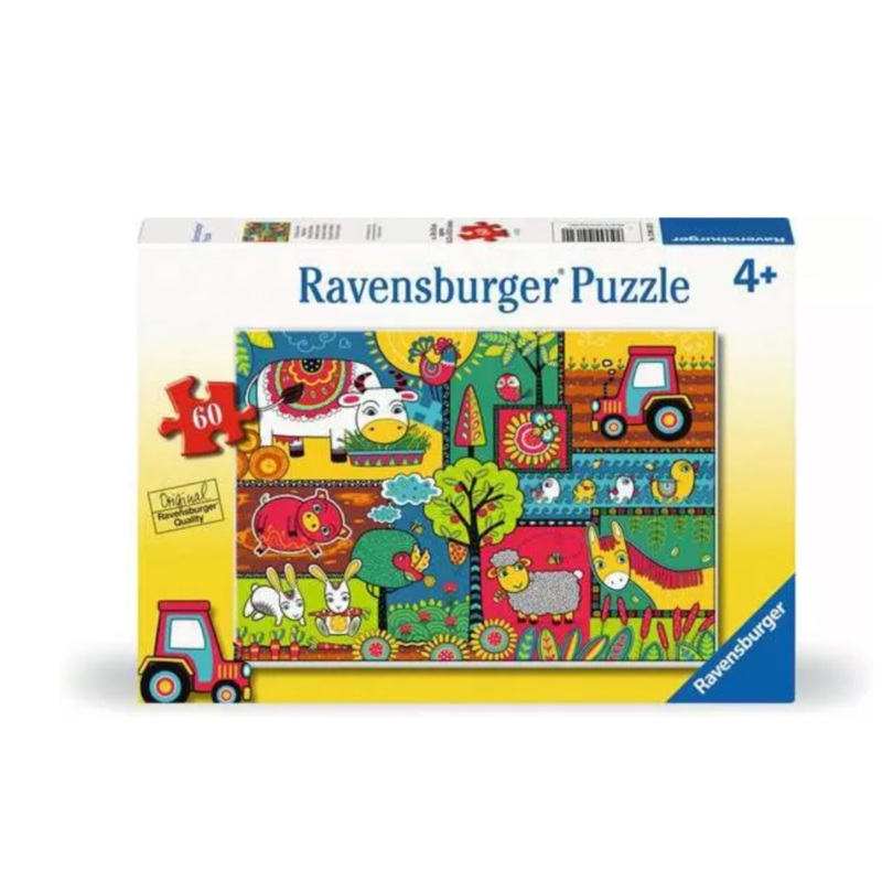 A Day at the Farm 60 Pc Puzzle