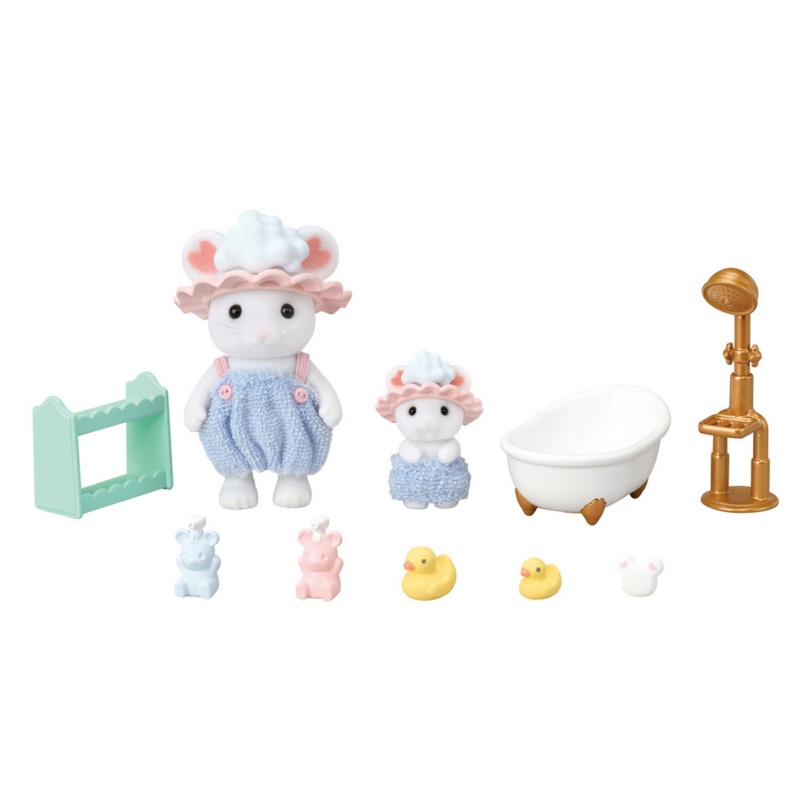 Bathtime Bubble Siblings