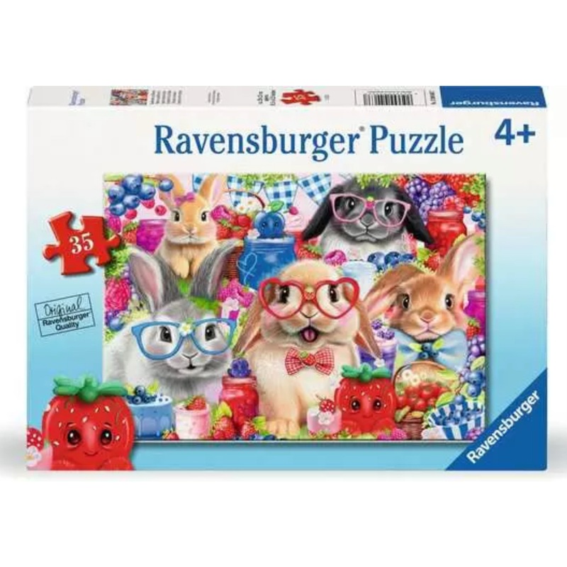 Bunnies & Berries 35 Pc Puzzle