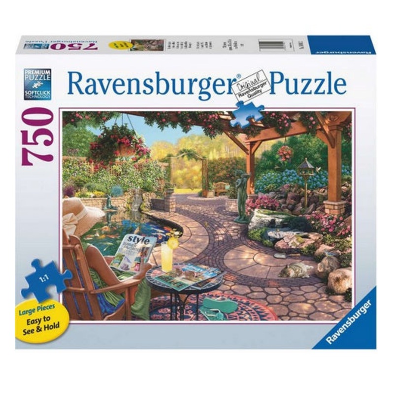 Cozy Backyard Bliss 750 pc Puzzle