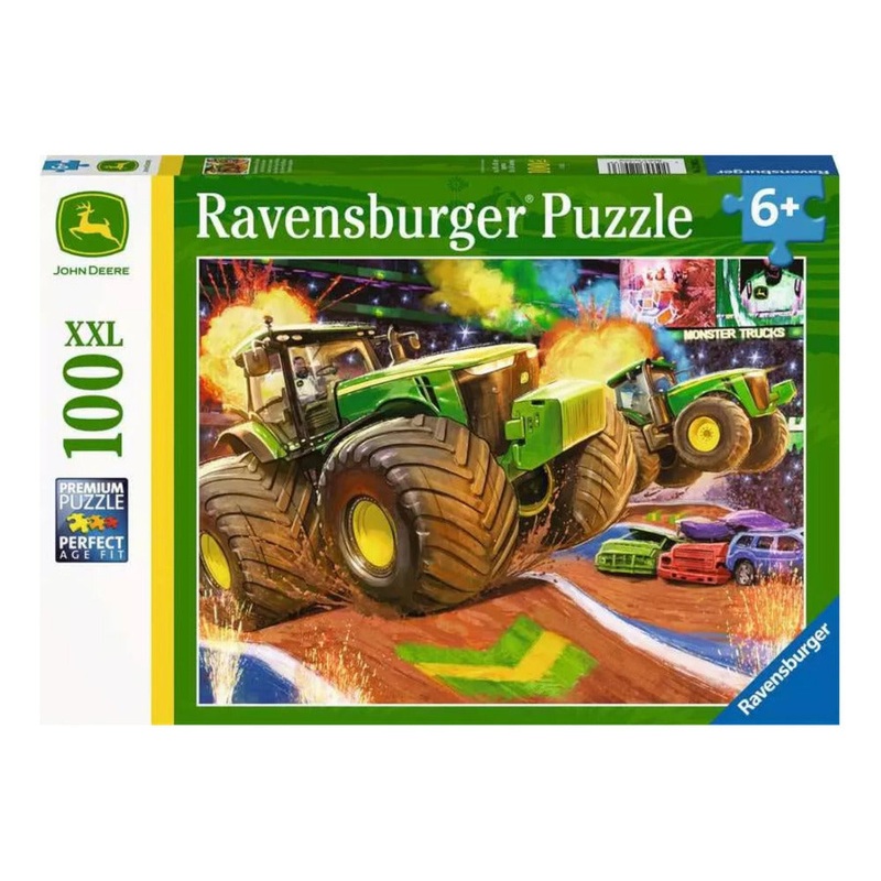 John Deere Big Wheels 100 pc Puzzle