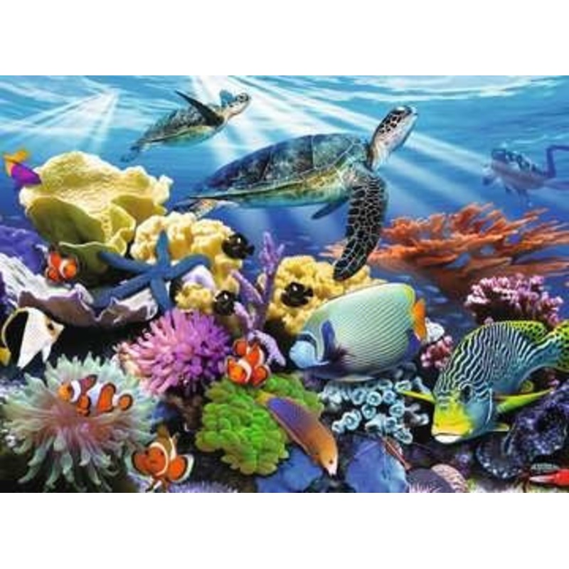 Ocean Turtles   200 pc Puzzle