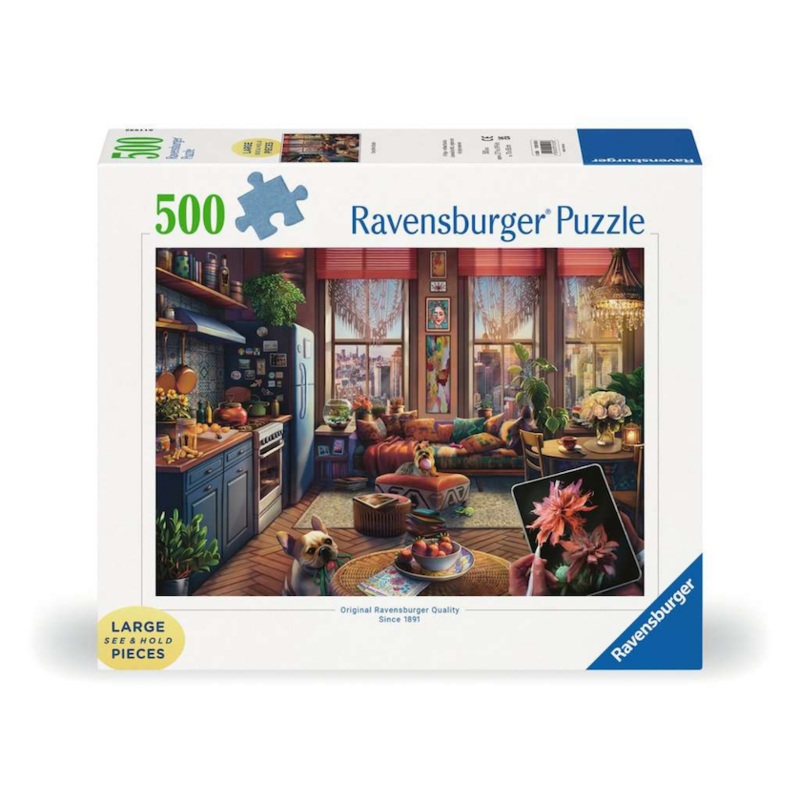 Cozy BoHo Studio 500 pc Large Format