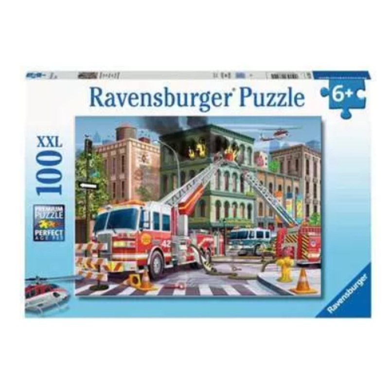 Fire Truck Rescue 100pc Puzzle