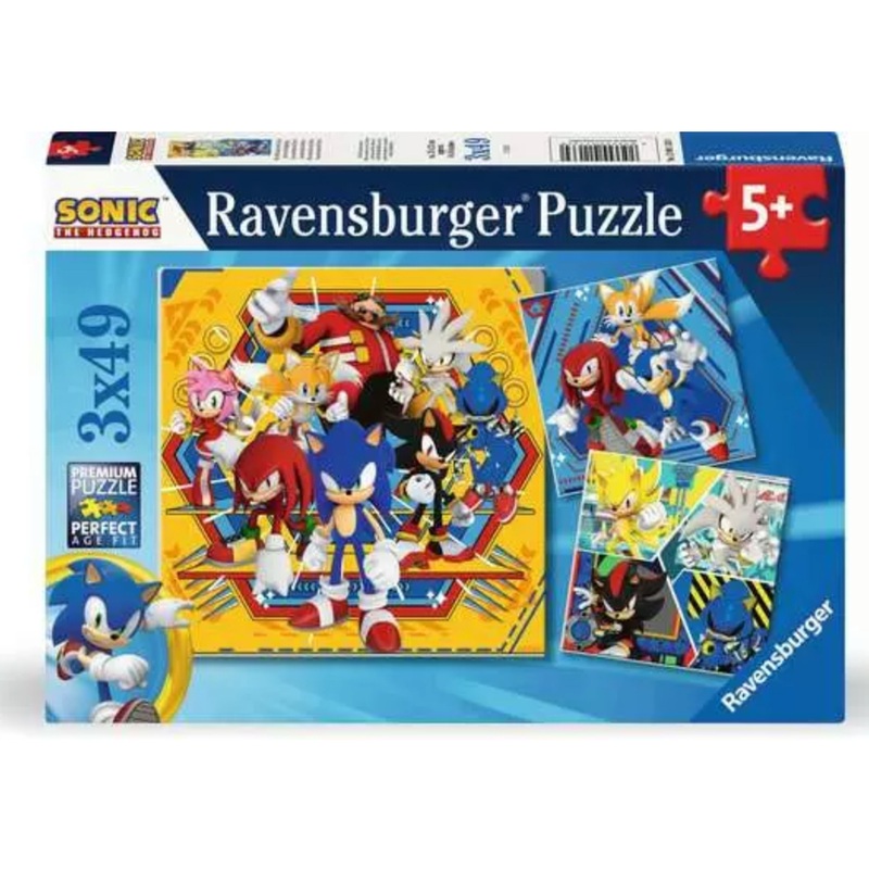 Sonic the Hedgehog 3×49 Pc Puzzles