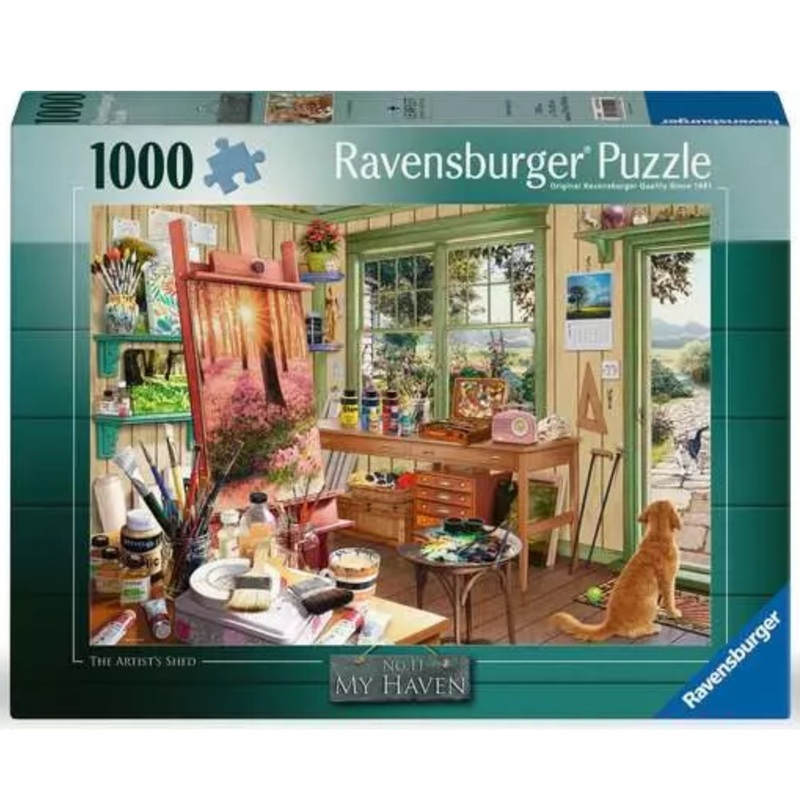The Artist’s Shed 1000 Pc Puzzle