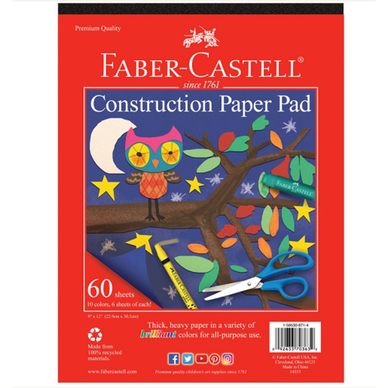 Construction Paper Pad
